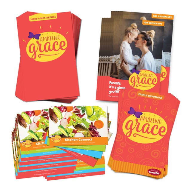 TEAM FAMILY-POWERPAK-AMAZING GRACE (PACK OF 10)
