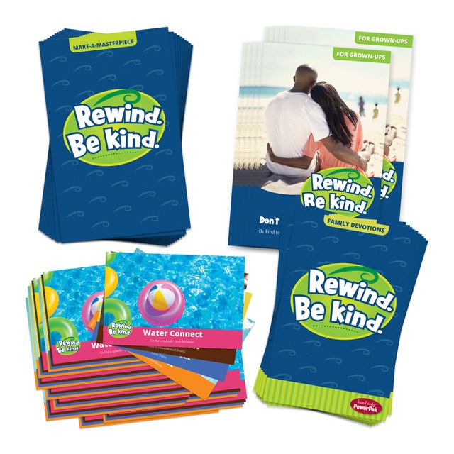 TEAM FAMILY-POWERPAK-REWIND. BE KIND. (PACK OF 10)