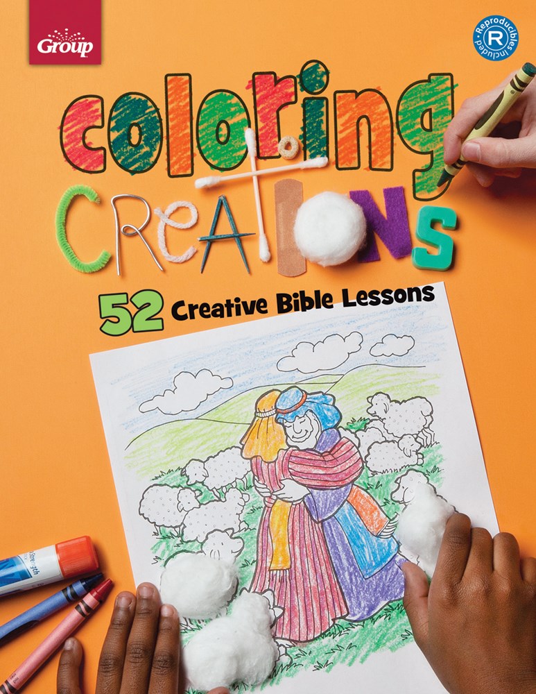 COLORING CREATIONS: 52 BIBLE ACTIVITY PAGES