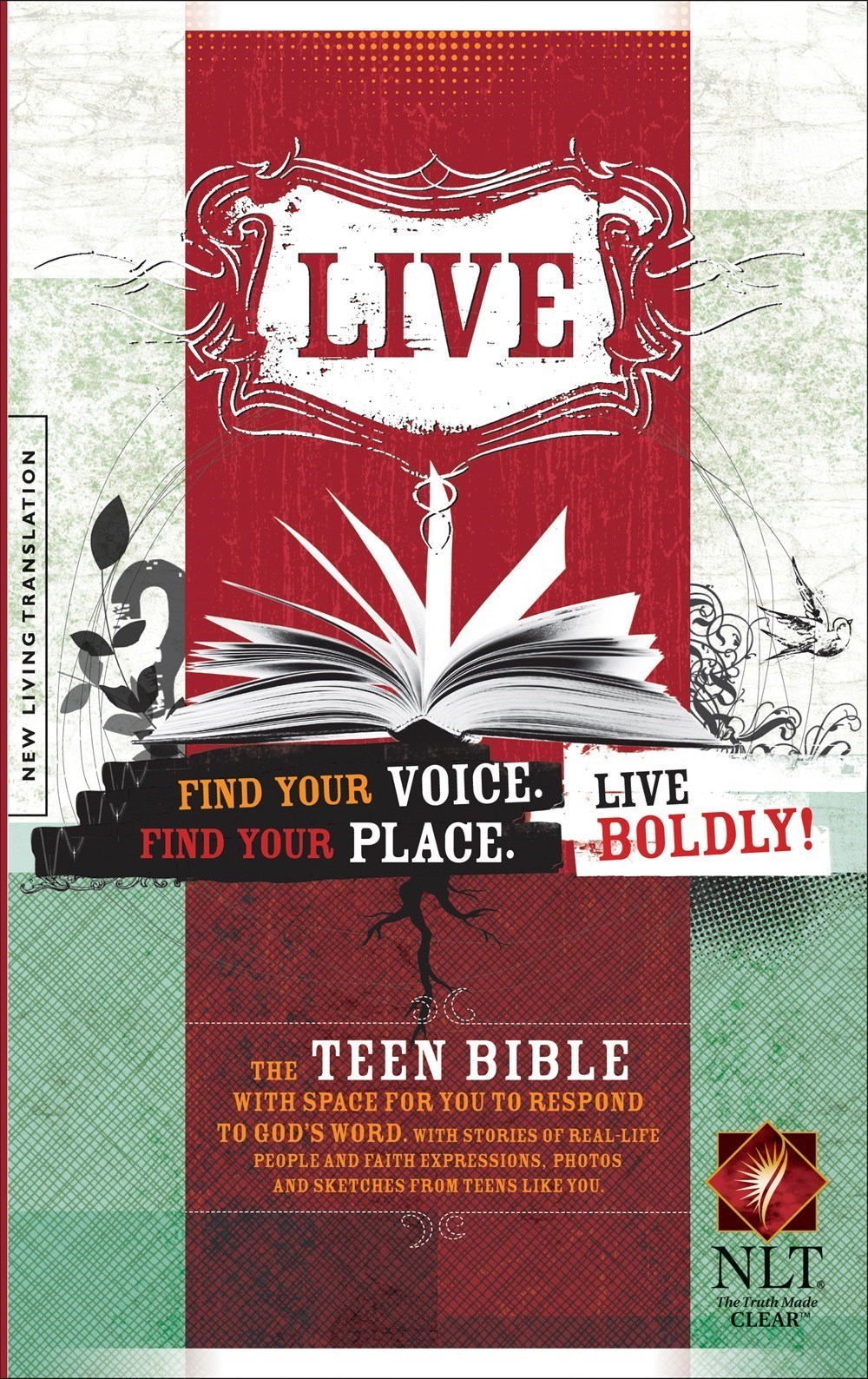 NLT LIVE TEEN BIBLE-SOFTCOVER