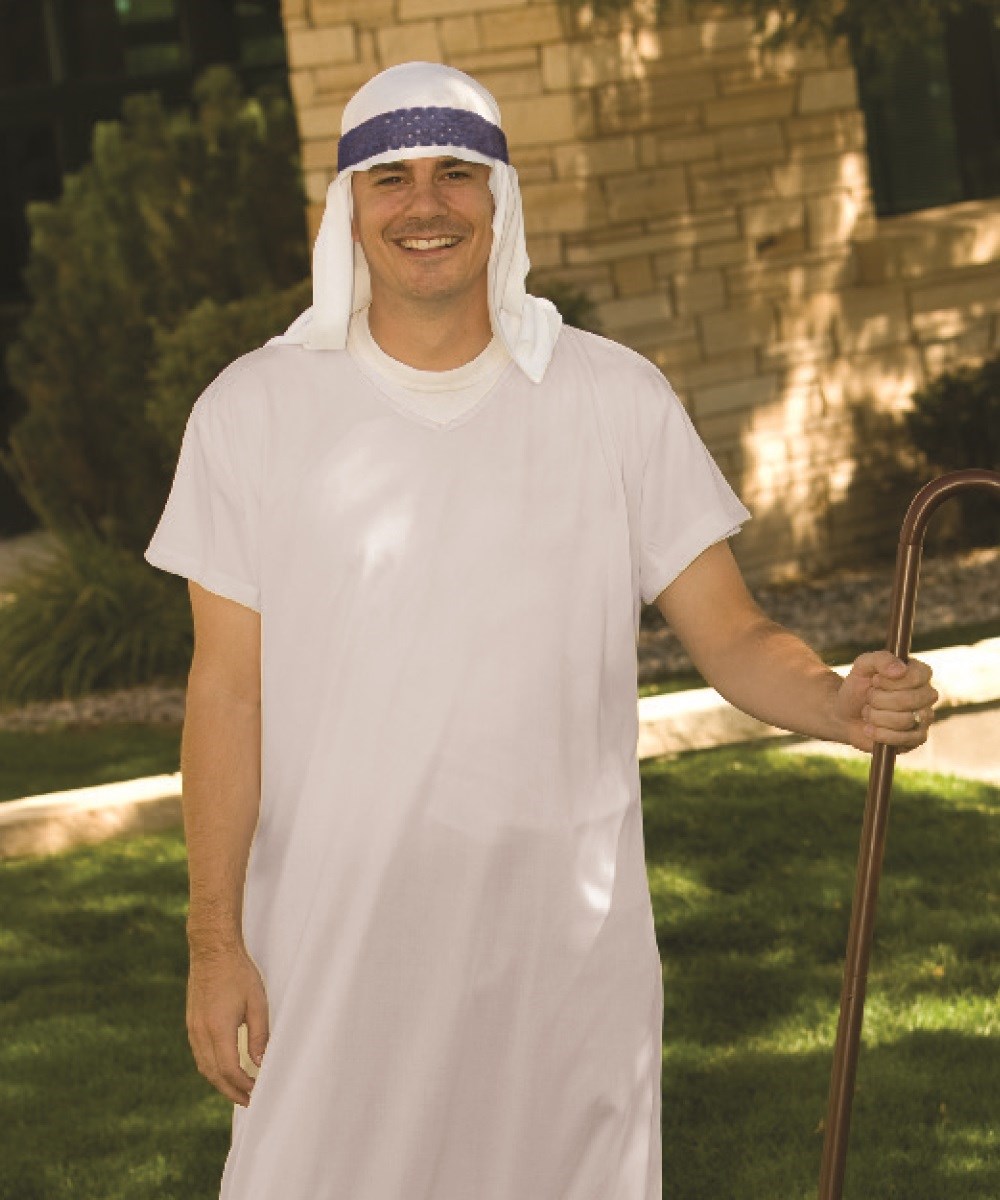 VBS-WHITE TUNIC PLUS (58" CHEST) (NR)