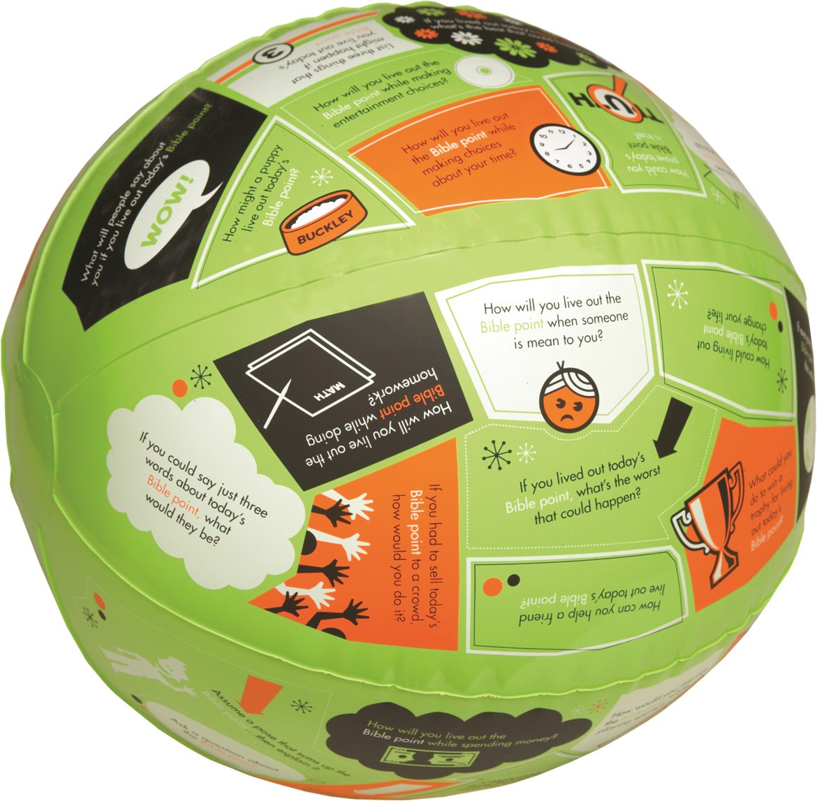 TOY-THROW & TELL LIFE APPLICATIONS BALL