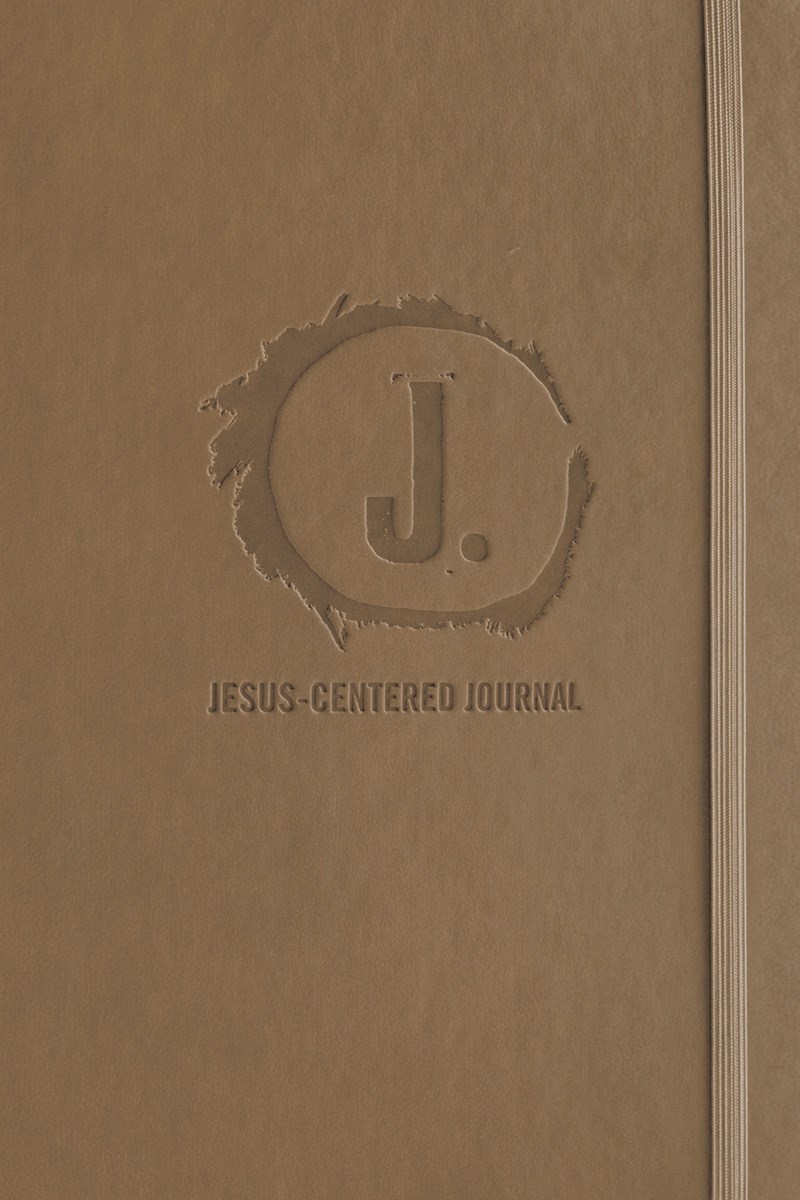 NLT JESUS-CENTERED JOURNAL-SADDLE IMITATION LEATHER