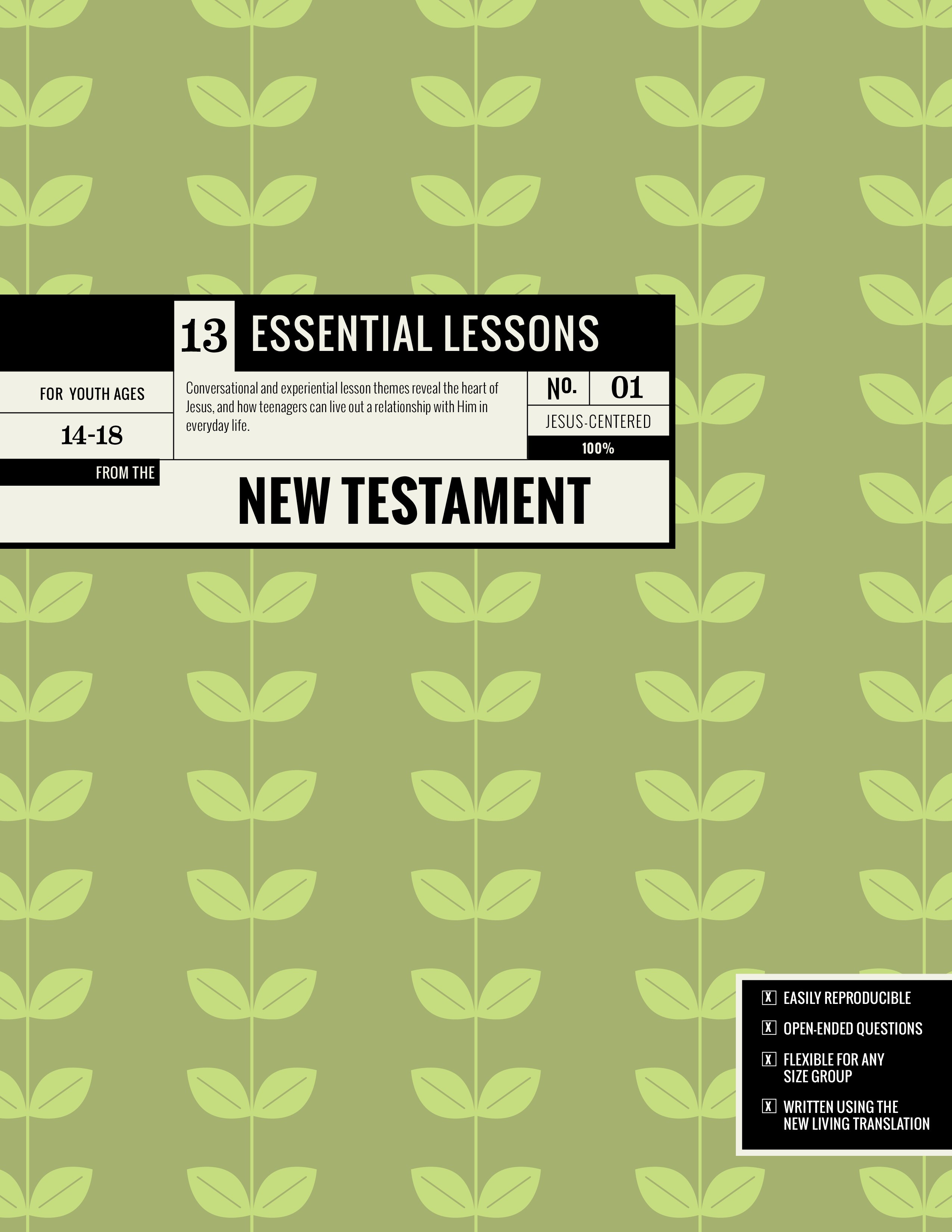 13 ESSENTIAL LESSONS FROM THE NEW TESTAMENT