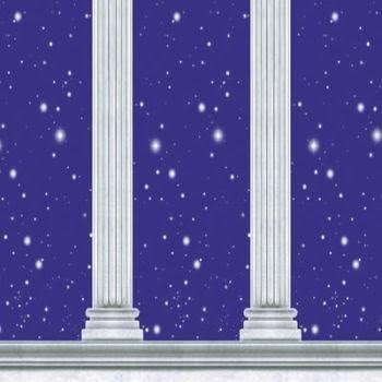 VBS-ROME-COLUMN PLASTIC BACKDROP