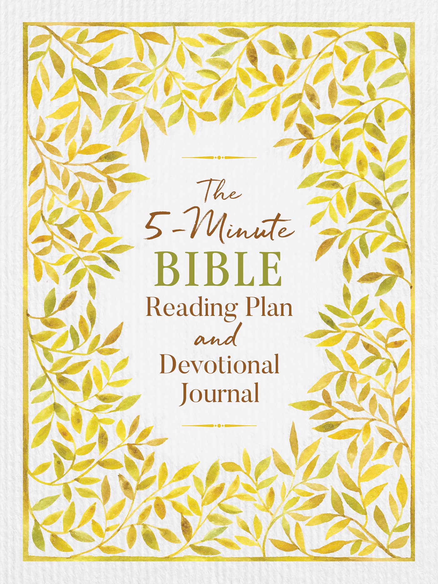 The 5Minute Bible Reading Plan And Devotional Journal 9781643520711 eBay