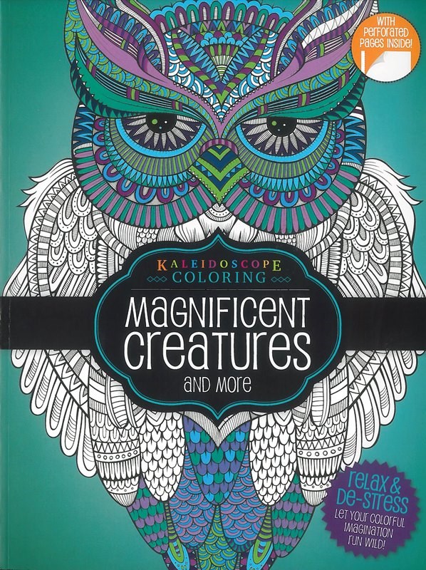 Download Coloring Book Magnificent Creatures And More 9781488907210 Ebay