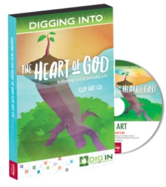 DIG IN HEART OF GOD CLIP ART CD