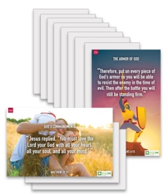 DIG IN-EPIC TEACHINGS OF THE BIBLE POSTERS (SET OF 12)