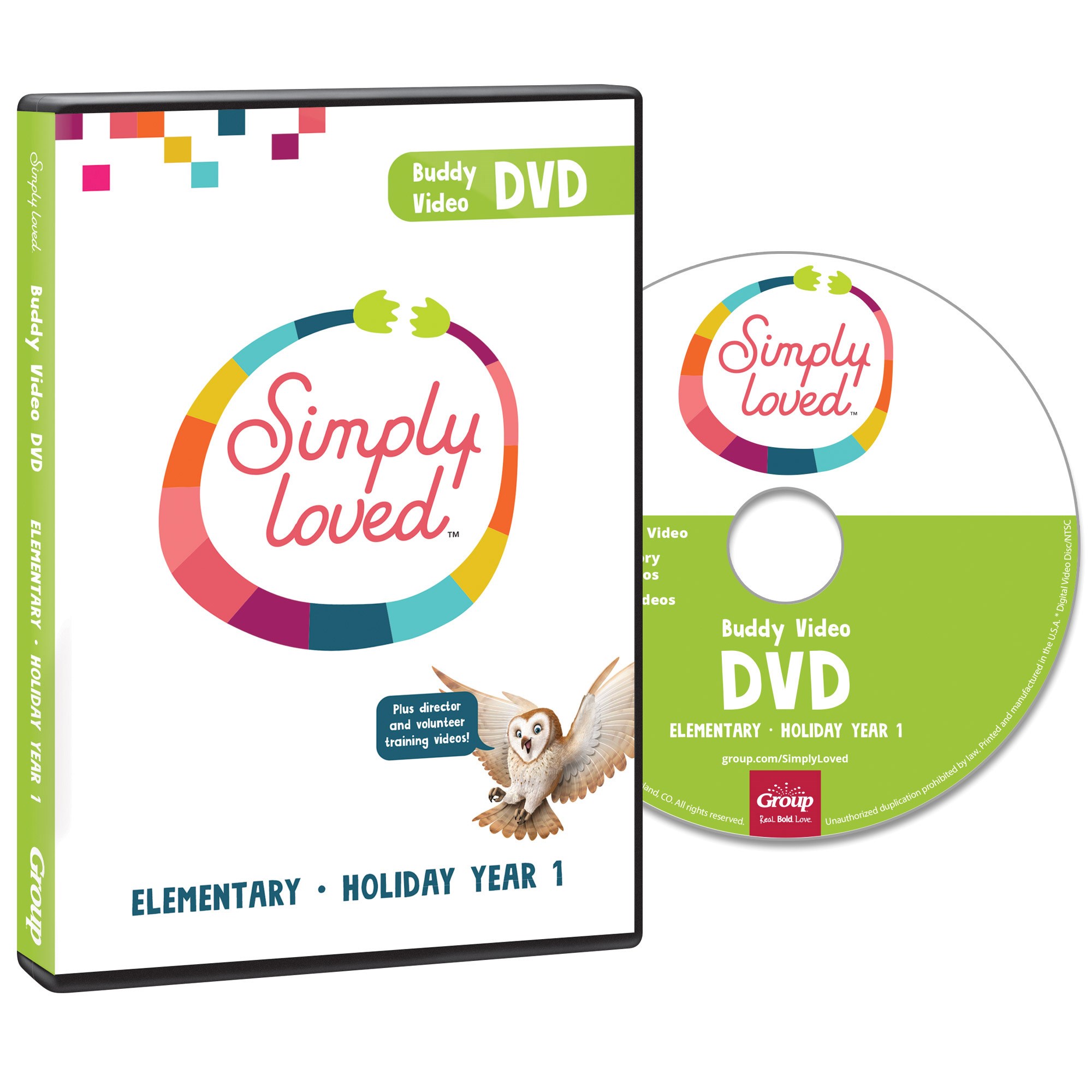 SIMPLY LOVED HOLIDAY ELEMENTARY TEACHING DVD-YEAR 1