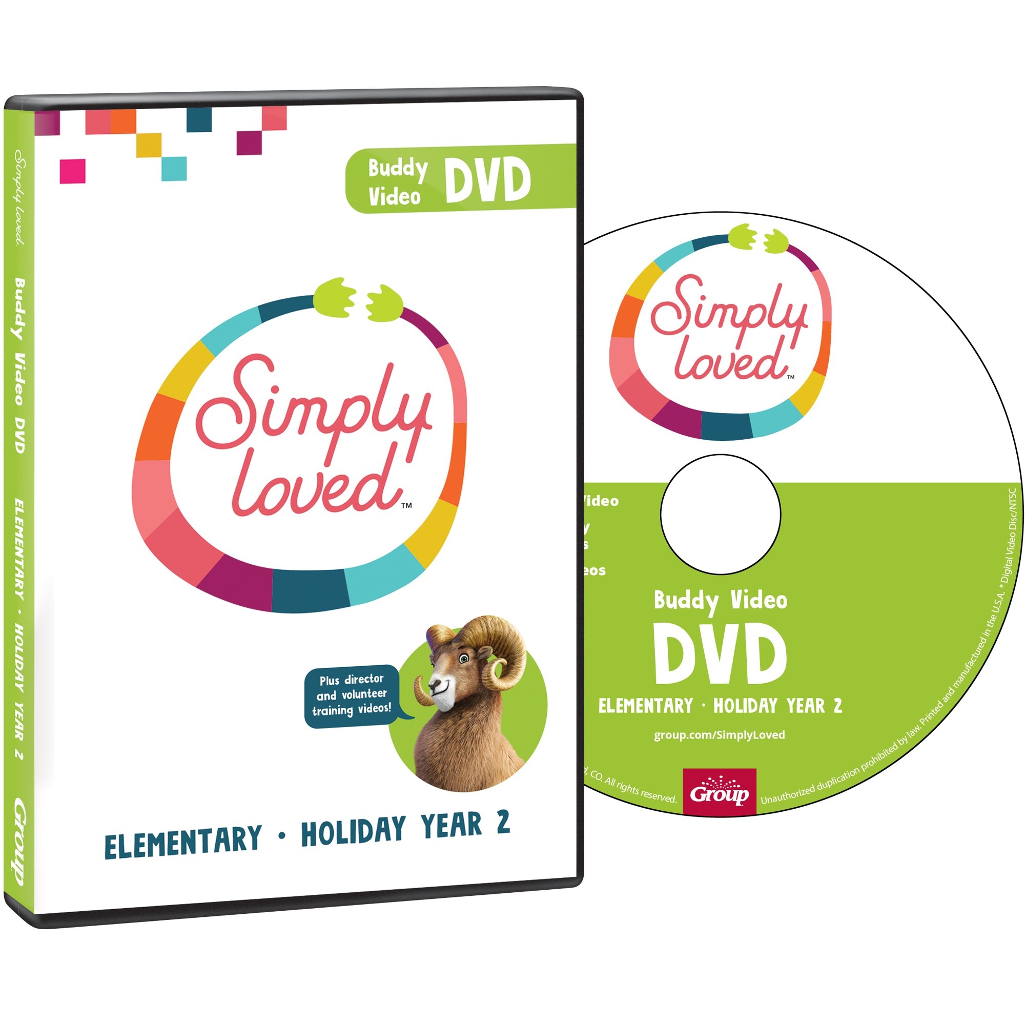 SIMPLY LOVED HOLIDAY ELEMENTARY TEACHING DVD-YEAR 2