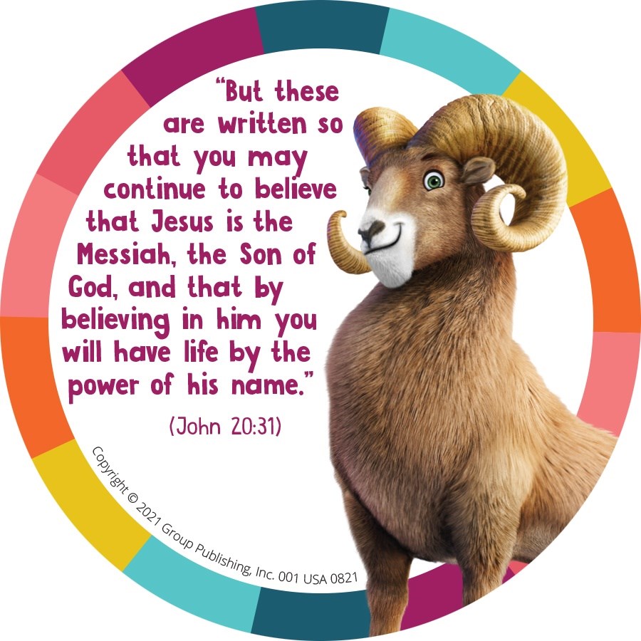 SIMPLY LOVED HOLIDAY BIBLE MEMORY STICKER PACK RAMSEY-YEAR 2