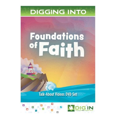 DVD-DIG IN TALK-ABOUT VIDEOS SET-FOUNDATIONS OF FAITH (QUARTERLY + HOLIDAY)