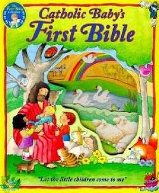 {=Catholic Baby's First Bible w/Handle}