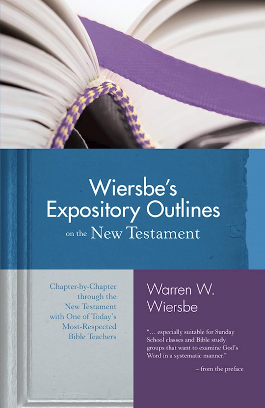 {=Wiersbe's Expository Outline New Testament}