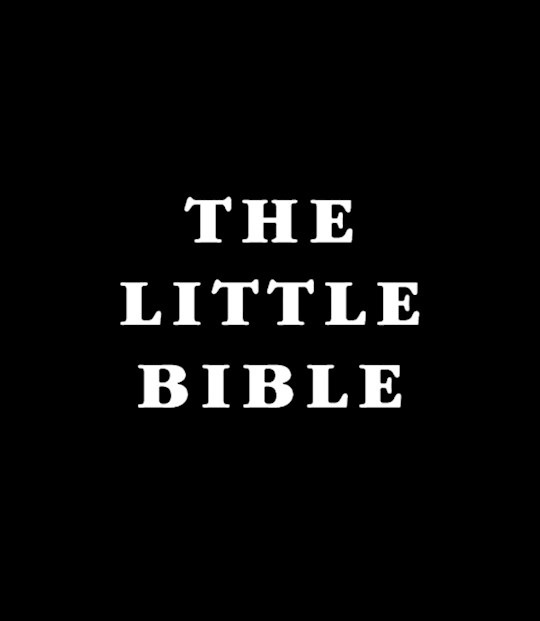 {=Little Bible-Black (Pack of 10)}