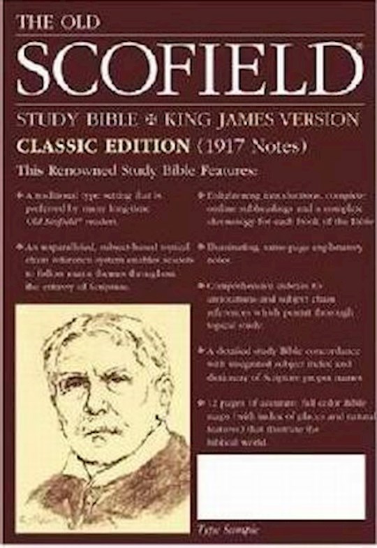 {=KJV Old Scofield Study Bible-Classic Editon-Black Genuine Leather}