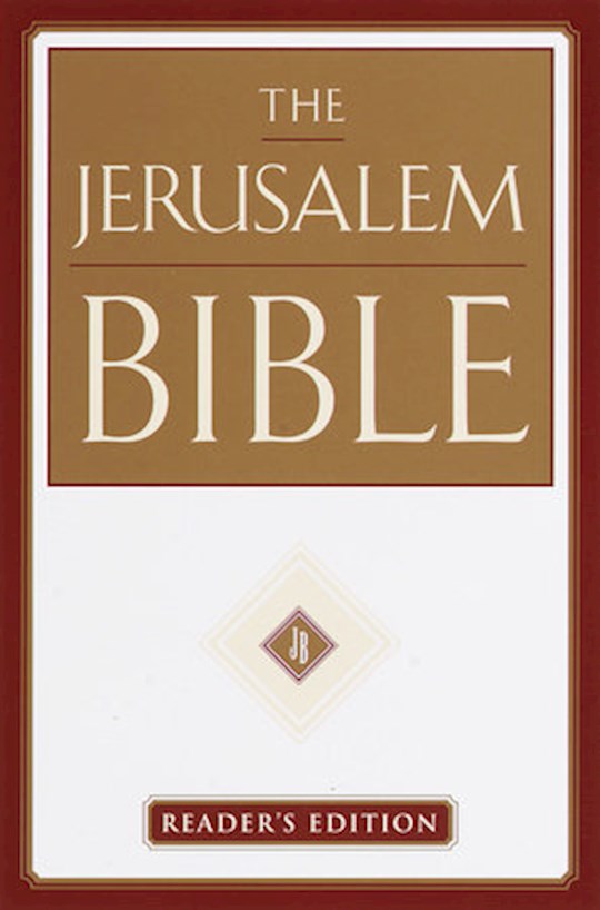 {=The Jerusalem Bible: Reader's Edition-Hardcover}