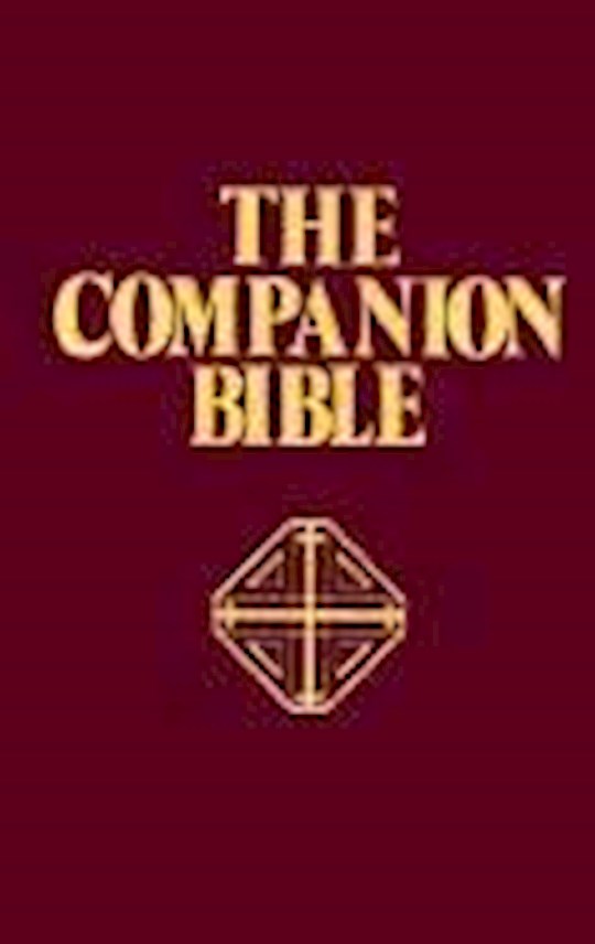 {=KJV Companion Bible-Burgundy Bonded Leather Indexed}