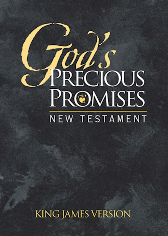 {=KJV God's Precious Promises New Testament-Black Softcover}