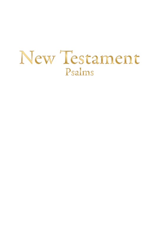 {=KJV Economy New Testament w/Psalms-White Imitation Leather}