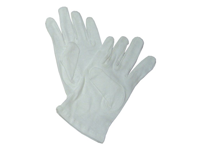 {=Gloves-Childs White Cotton-Large}