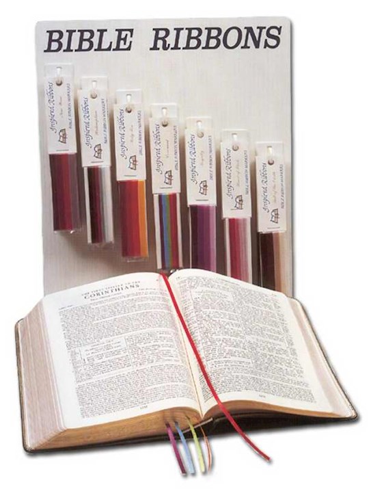 {=Bible Ribbon-Holy Fire-Red/Orange/Yellow (Acts 2:3)}