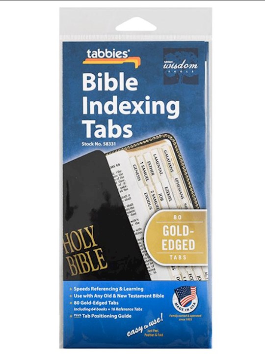 {=Bible Tab-Standard-Old & New Testament-Gold Edged}