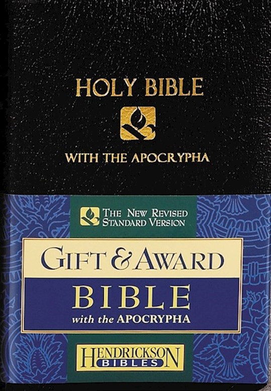 {=NRSV Gift And Award Bible With Apocrypha-Black Imitation Leather (Not Available-Out Of Print)}