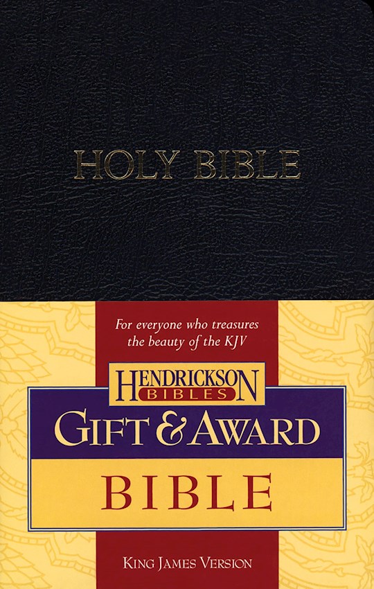 {=KJV Gift And Award Bible-Black Flexisoft}