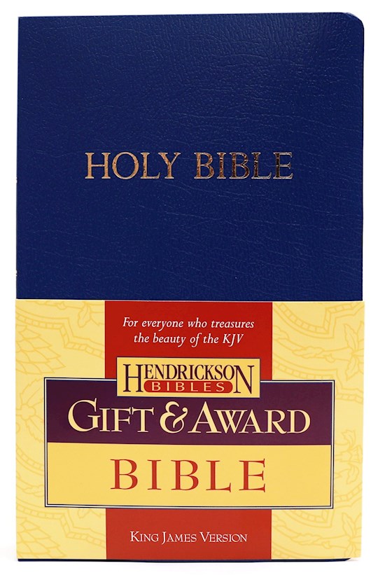 {=KJV Gift And Award Bible-Blue Flexisoft}