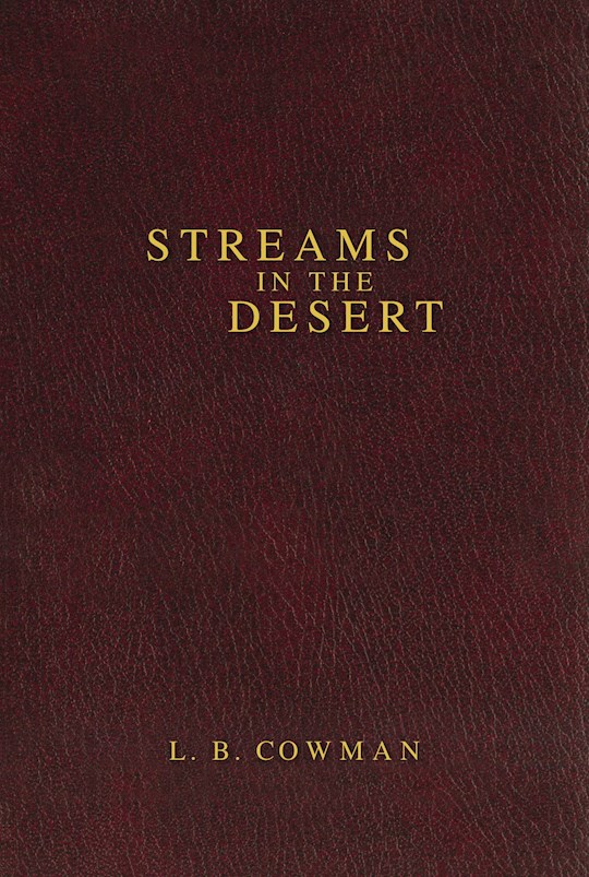 {=Streams In The Desert-Hardcover}