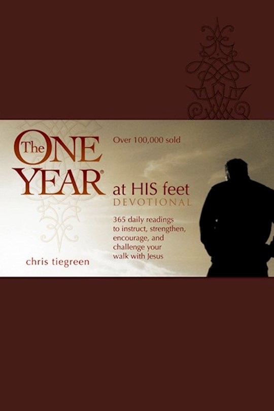 {=The One Year At His Feet Devotional-LeatherLike}