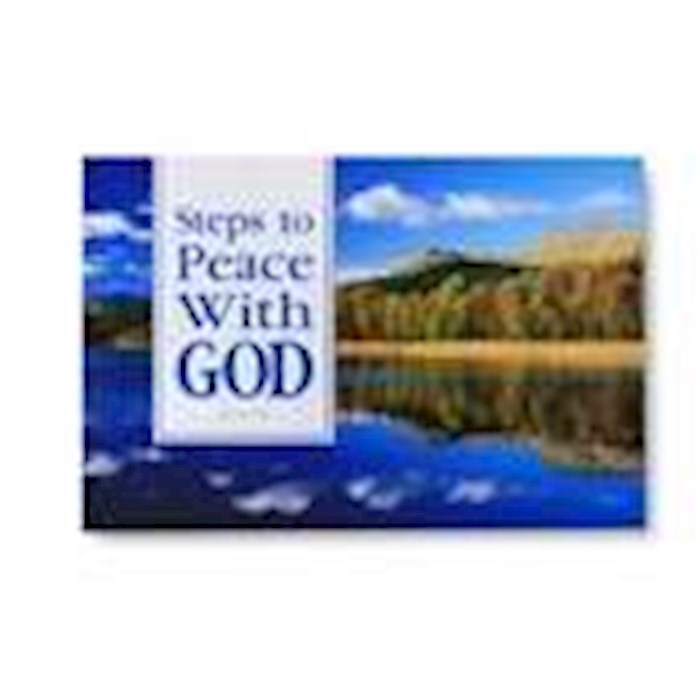 {=Tract-Steps To Peace With God-Scenic (Pack of 25)}