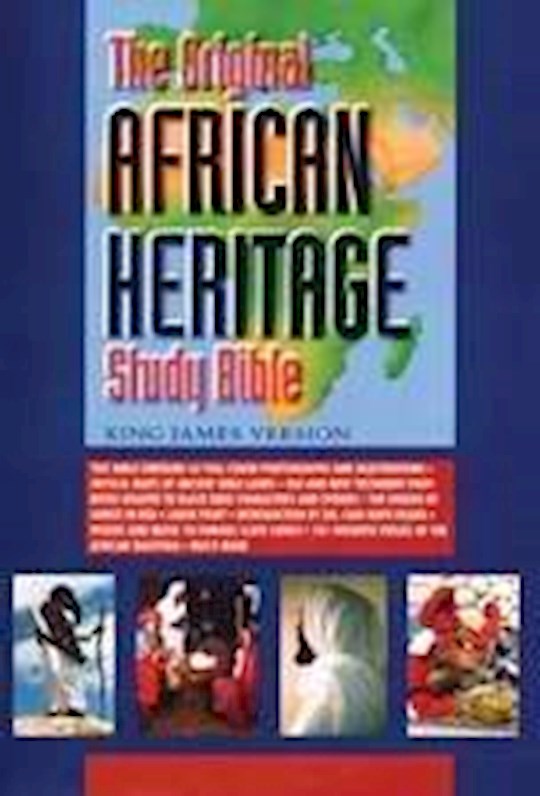 {=KJV Original African Heritage Study Bible-Softcover}