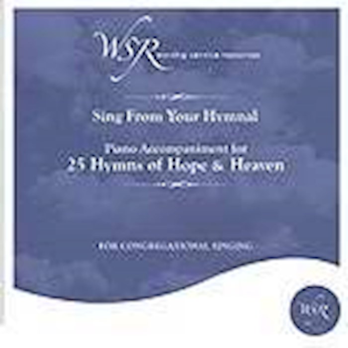 {=Audio CD-25 Hymns-Hope And Heaven-Piano Accompaniment}