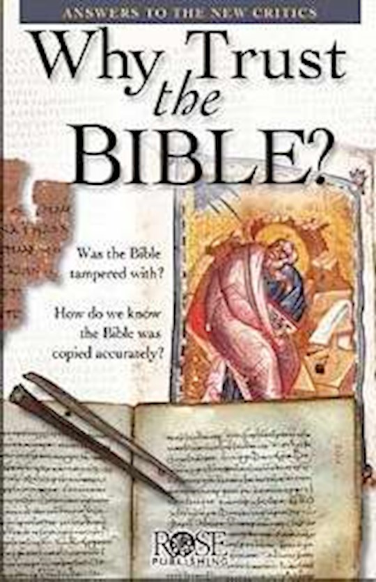{=Why Trust The Bible? Pamphlet (Pack Of 5)}