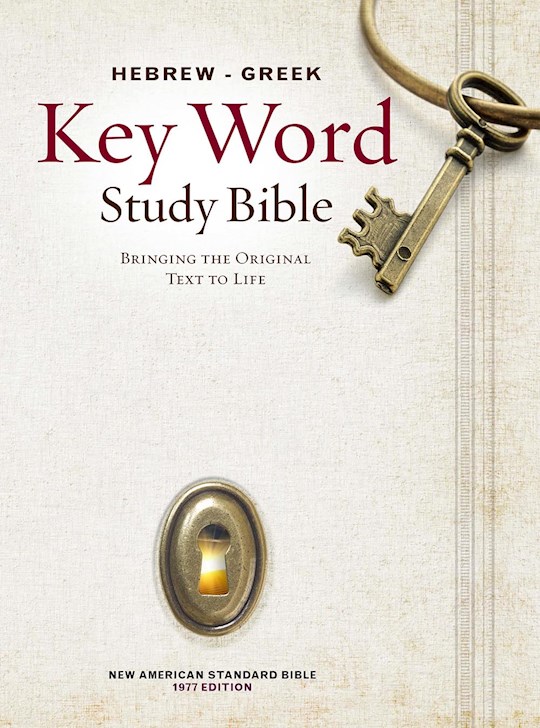 {=NASB Hebrew-Greek Key Word Study-Hardcover (New)}