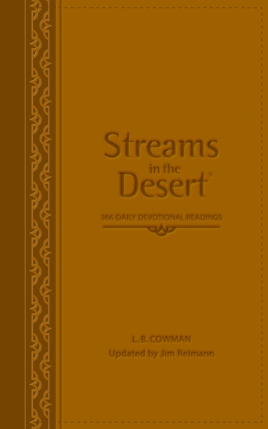{=Streams In The Desert-Walnut DuoTone }