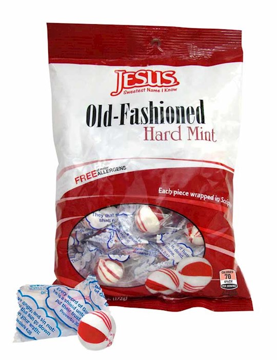 {=Candy-Scripture Old-Fashioned Hard Peppermint (6.05 Oz Bag)}