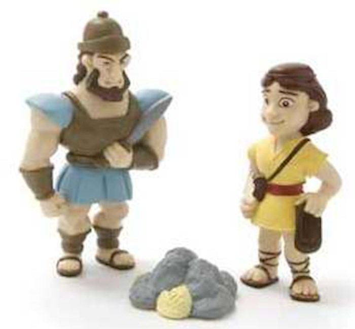 {=Toy-Figurine-Tales Of Glory: David And Goliath}