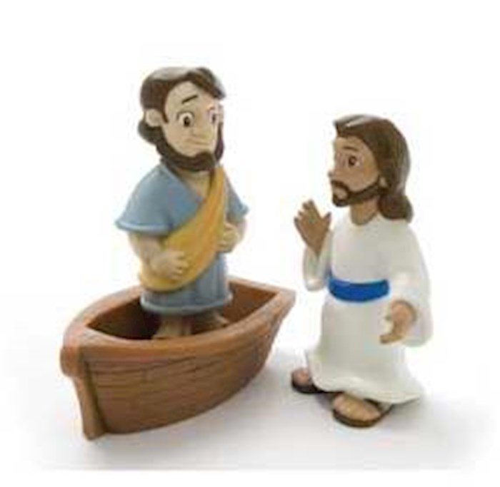 {=Toy-Figurine-Tales Of Glory: Jesus Walks On Water}