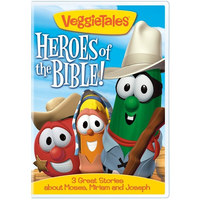{=DVD-Veggie Tales: Heroes Of The Bible: A Baby A Quest And The Wild  Wild West}
