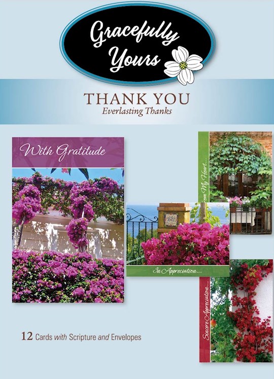 {=CARD-BOXED-THANK YOU-EVERLASTING THANKS #229 (BOX OF 12)}