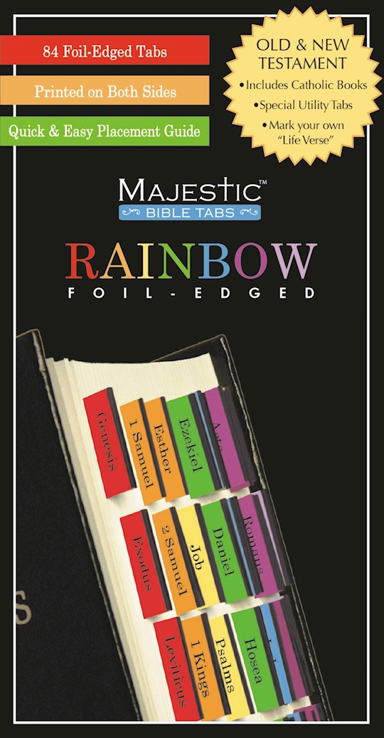{=Bible Tab-Majestic-Rainbow}