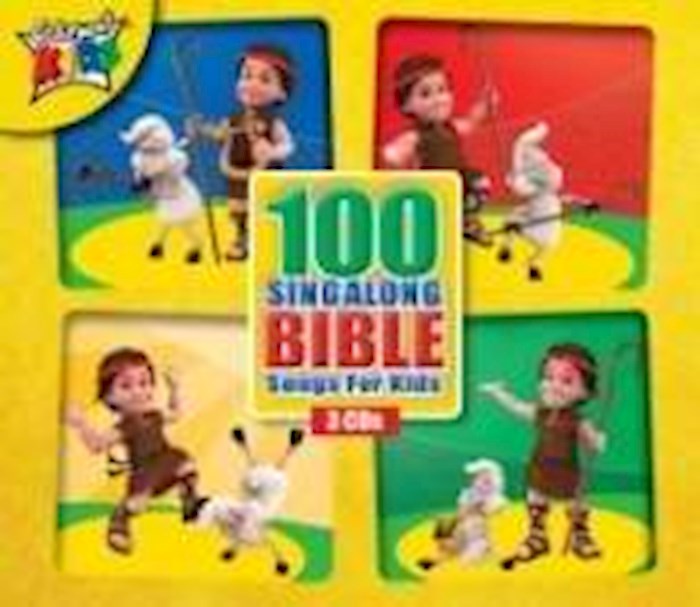 {=Audio CD-100 Singalong Bible Songs For Kids (3 CD)}