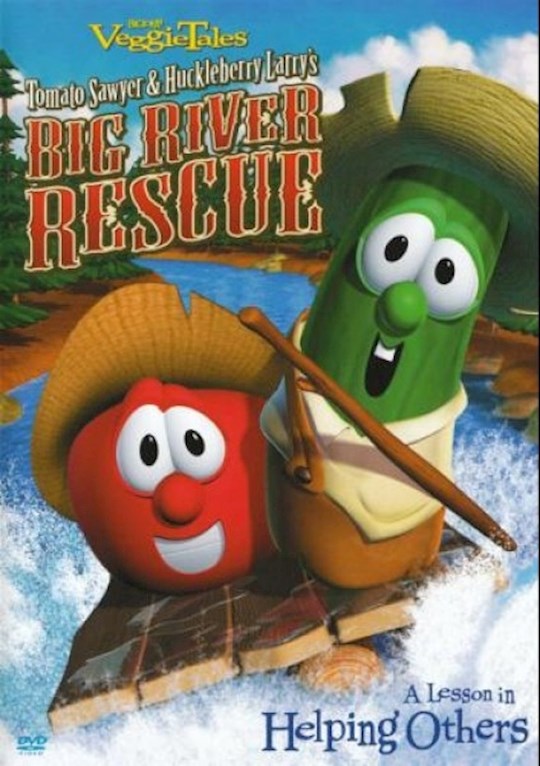 {=DVD-Veggie Tales: Big River Rescue-Tomato Sawyer & Huckleberry Larry}