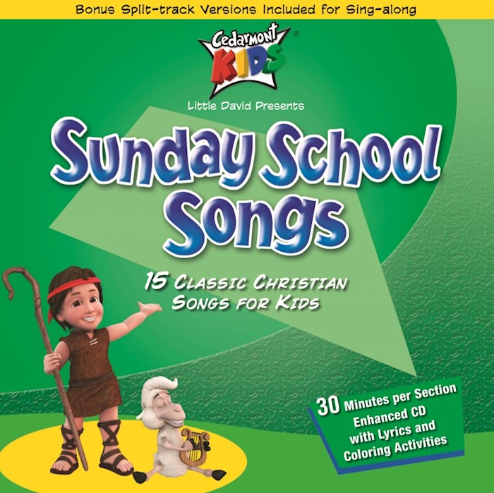 {=Audio CD-Cedarmont Kids/Sunday School Songs}