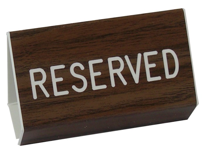 {=Sign-Reserved Pew (3x4)}
