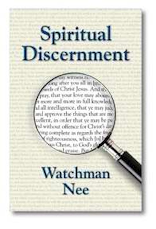 {=Spiritual Discernment}